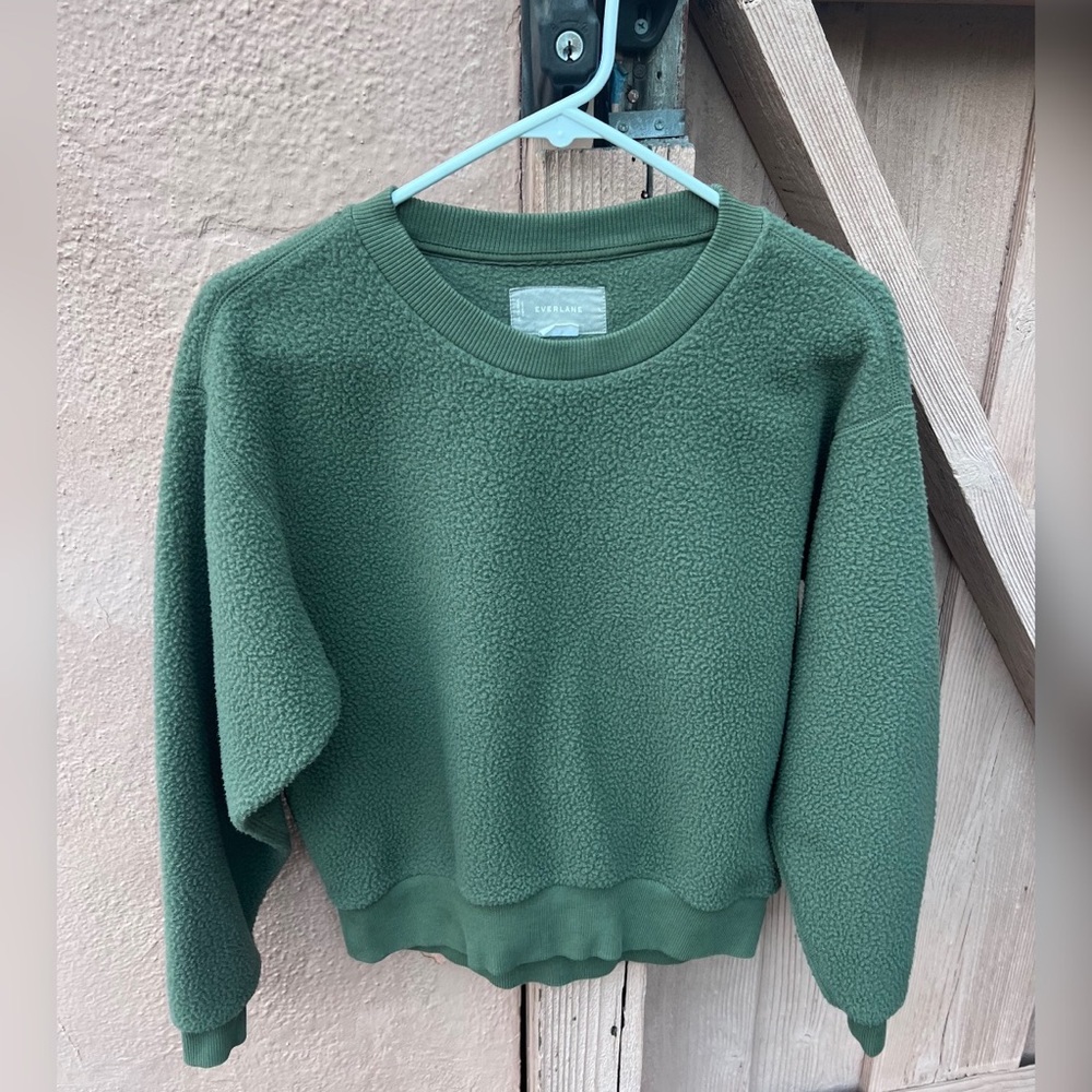 Everlane The Renew Fleece Sweatshirt NEW - Picture 5 of 7
